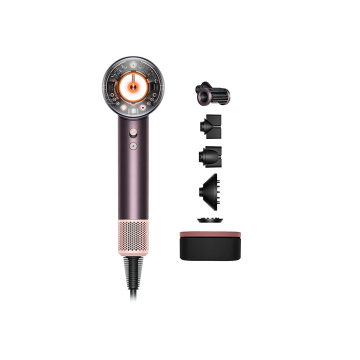 Фен Dyson Supersonic Nural HD16, сливовый/розовый (Футляр)