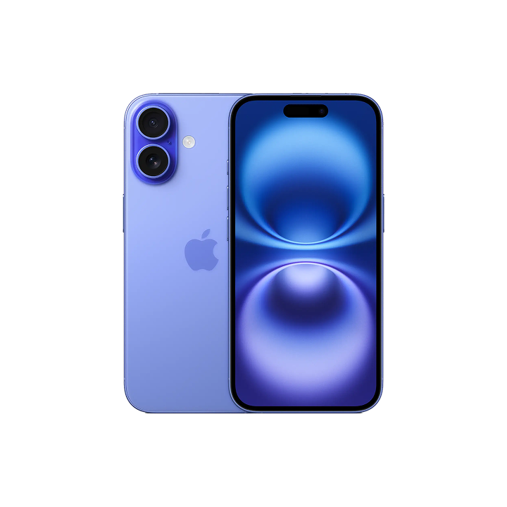Смартфон Apple iPhone 16 128Гб (1sim + eSim), синий