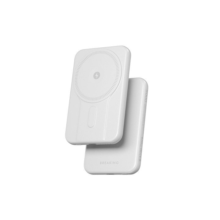 Внешний аккумулятор USB-C (20W, 3.0A, 5000mAh) Breaking P219 Magsafe, черный
