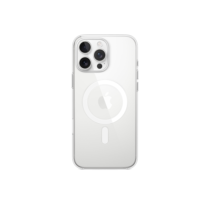 Чехол Apple Clear Case MagSafe для iPhone 16 Pro Max, прозрачный