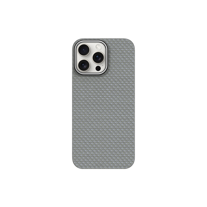 Чехол KZDOO Kevlar MagSafe для iPhone 15 Pro Max, серый
