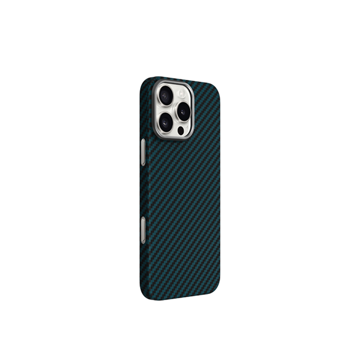 Чехол KZDOO Kevlar MagSafe для iPhone 16 Pro Max, синий