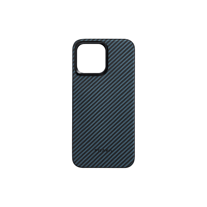 Чехол Pitaka MagEZ Aramid Fiber 1500D для iPhone 14 Pro Max, синий