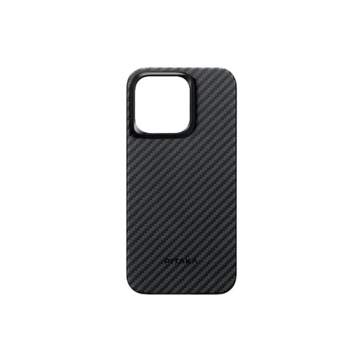 Чехол Pitaka MagEZ Aramid Fiber 600D для iPhone 15 Pro, черный
