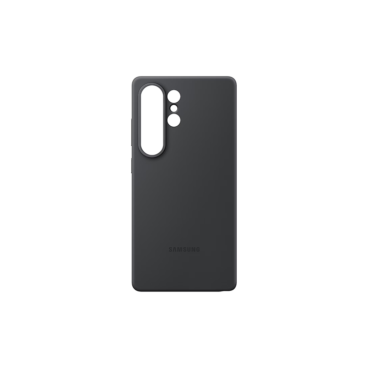 Чехол Samsung Silicone Case для Galaxy S25 Ultra, черный